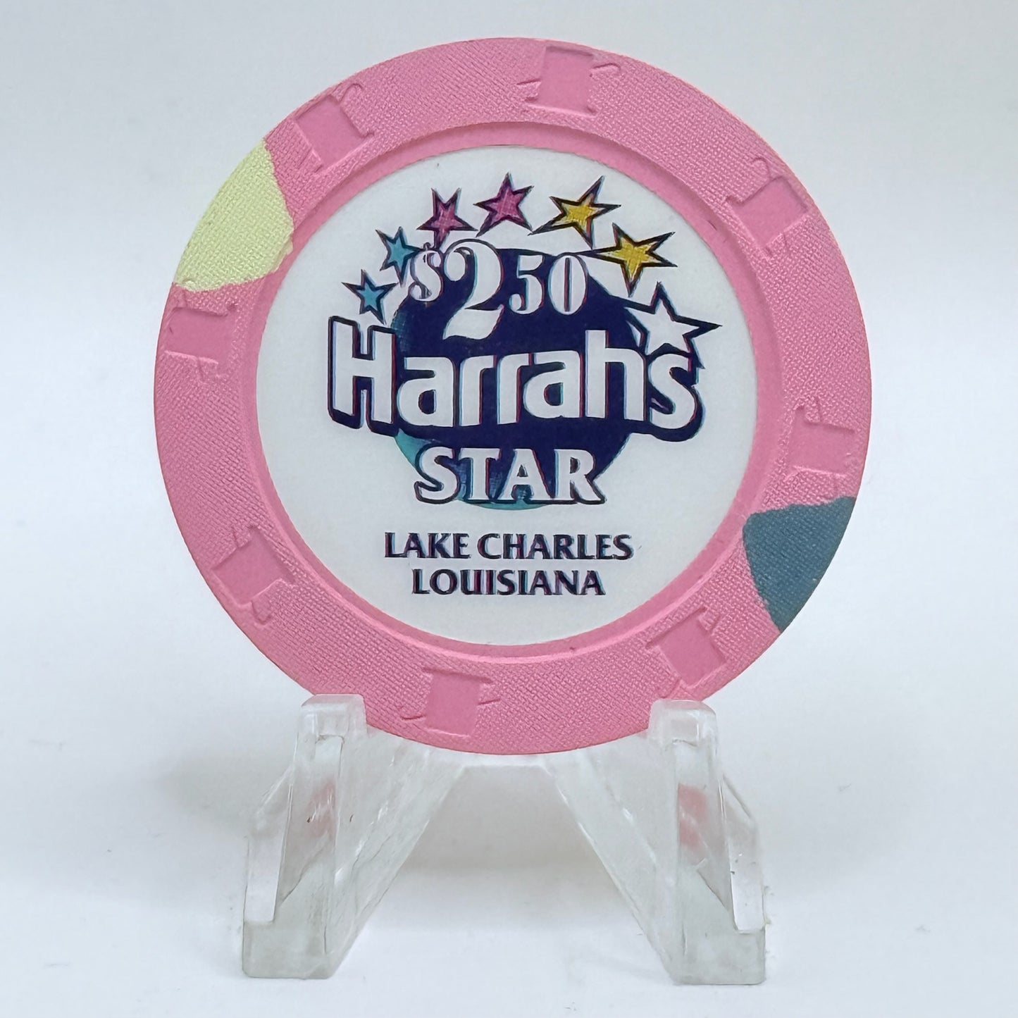 Harrah's Star Lake Charles Louisiana 2000 $2.50 Casino Chip