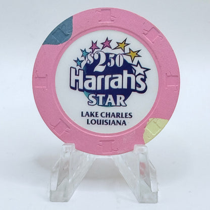 Harrah's Star Lake Charles Louisiana 2000 $2.50 Casino Chip