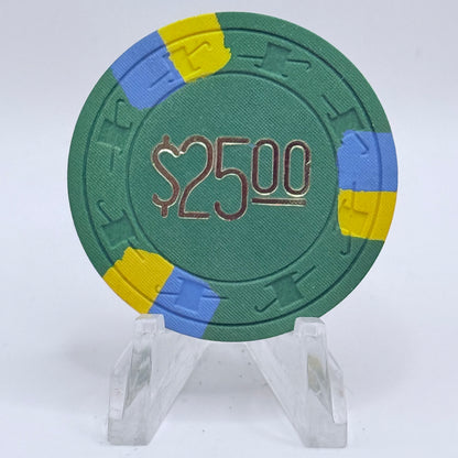 Bob Stupak Sinabar Las Vegas Nevada 1974 $25 Casino Chip N2417