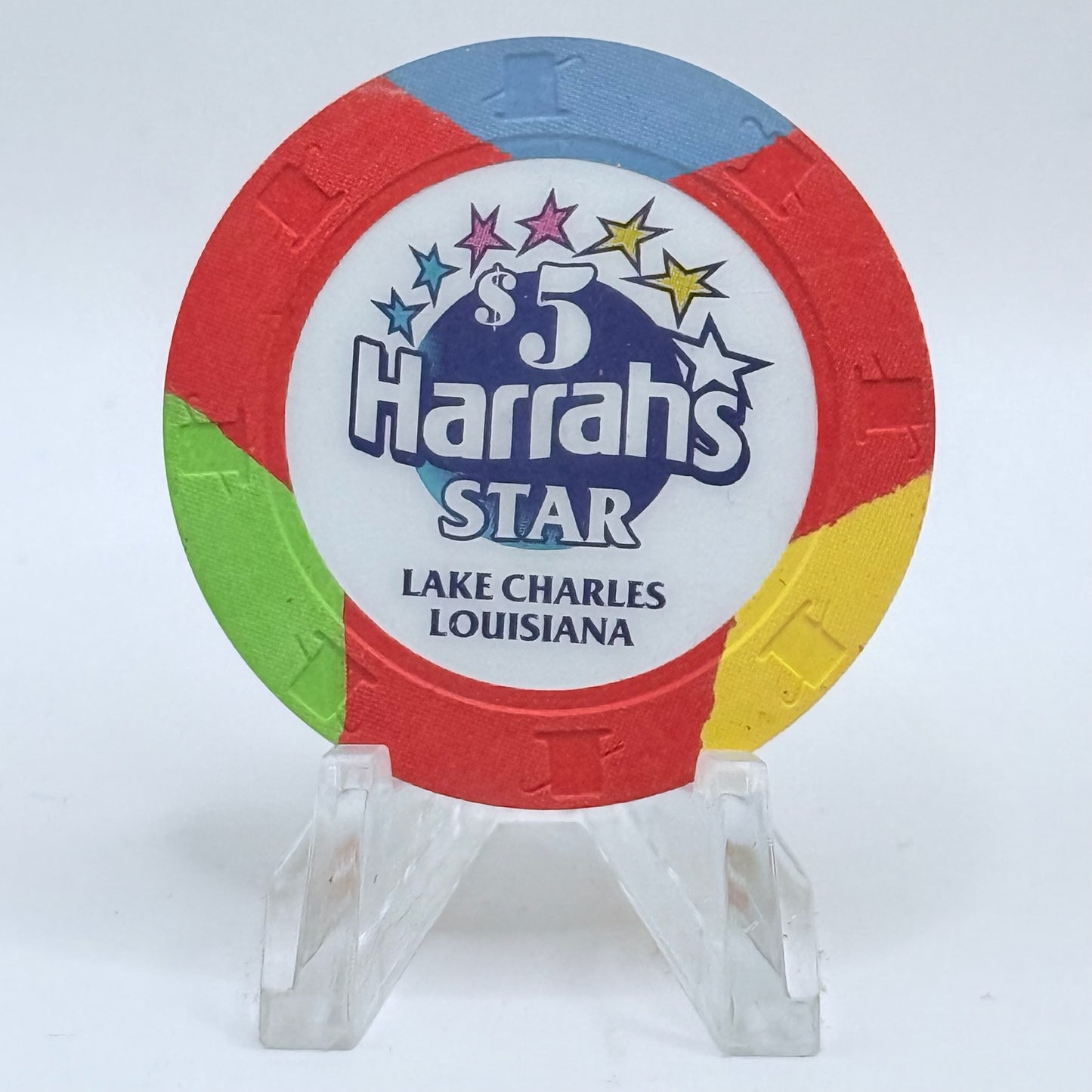 Harrah's Star Lake Charles Louisiana 2000 $5 Casino Chip