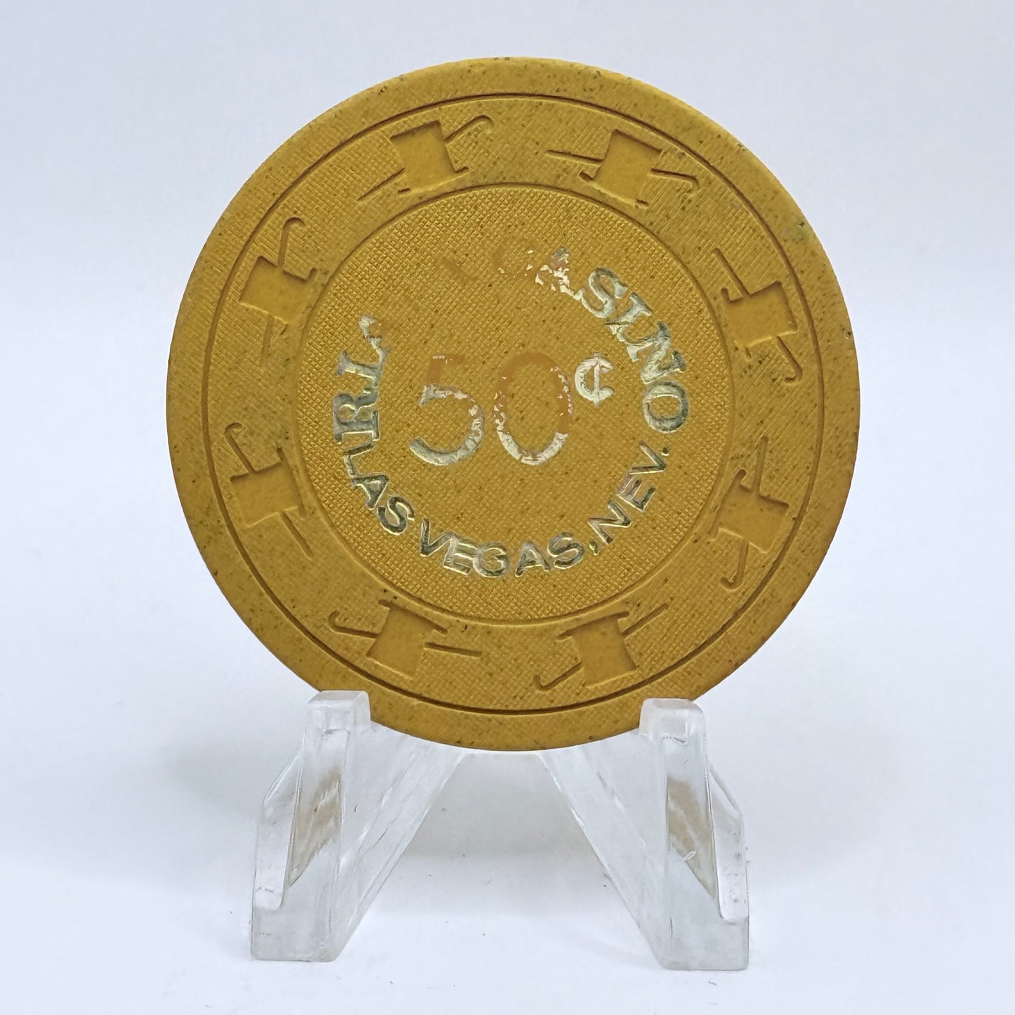 Riata Las Vegas Nevada 1973 $0.50 Casino Chip N3038