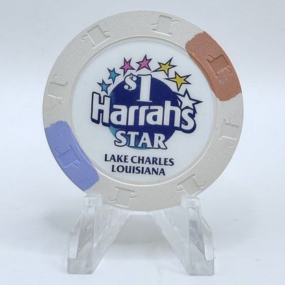 Harrah's Star Lake Charles Louisiana 2000 $1 Casino Chip