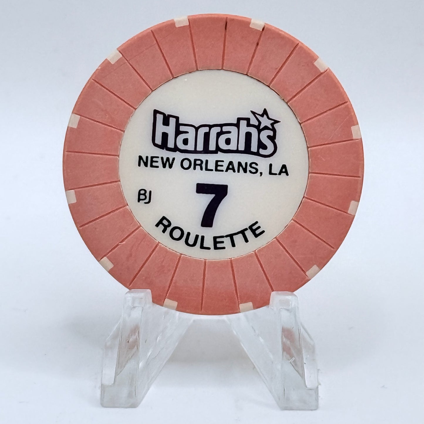 Harrah's - New Orleans New Orleans Louisiana Series 207 Roulette Casino Chip