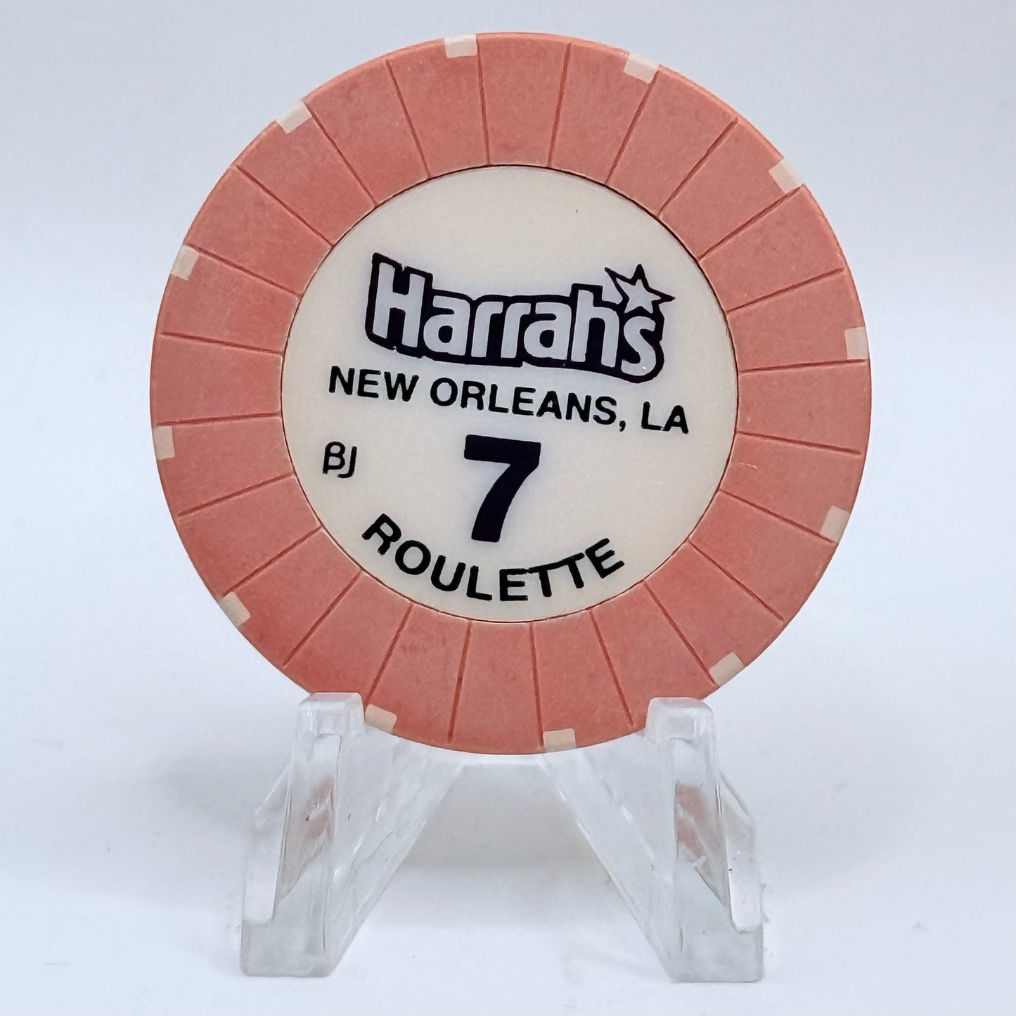 Harrah's - New Orleans New Orleans Louisiana Series 207 Roulette Casino Chip