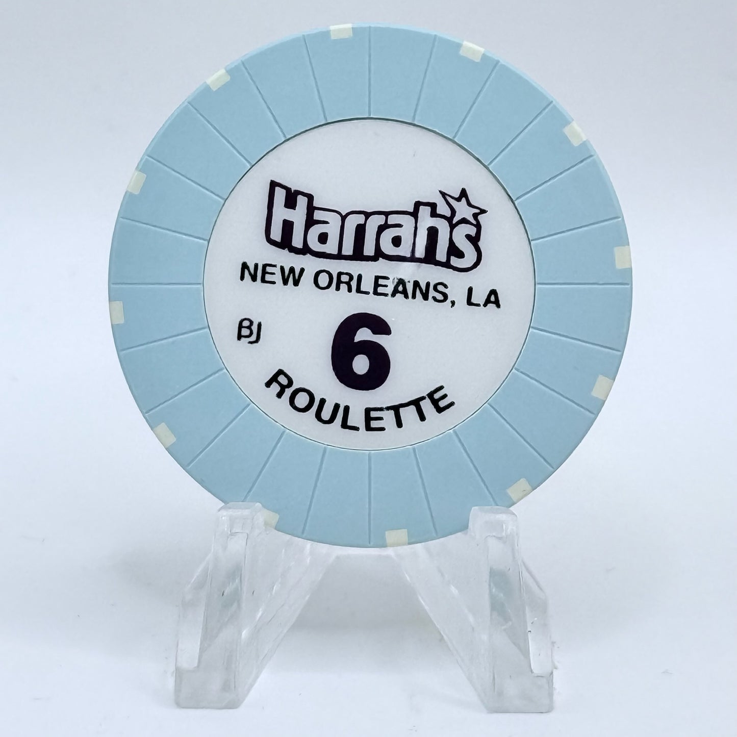 Harrah's - New Orleans New Orleans Louisiana Series 206 Roulette Casino Chip