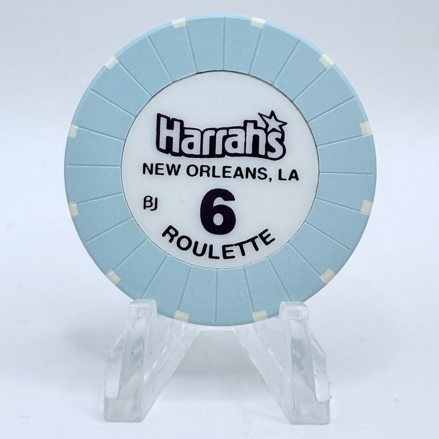 Harrah's - New Orleans New Orleans Louisiana Series 206 Roulette Casino Chip