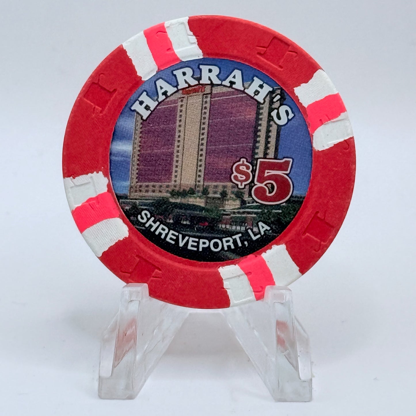 Harrah's - Shreveport Shreveport Louisiana 2001 $5 Casino Chip