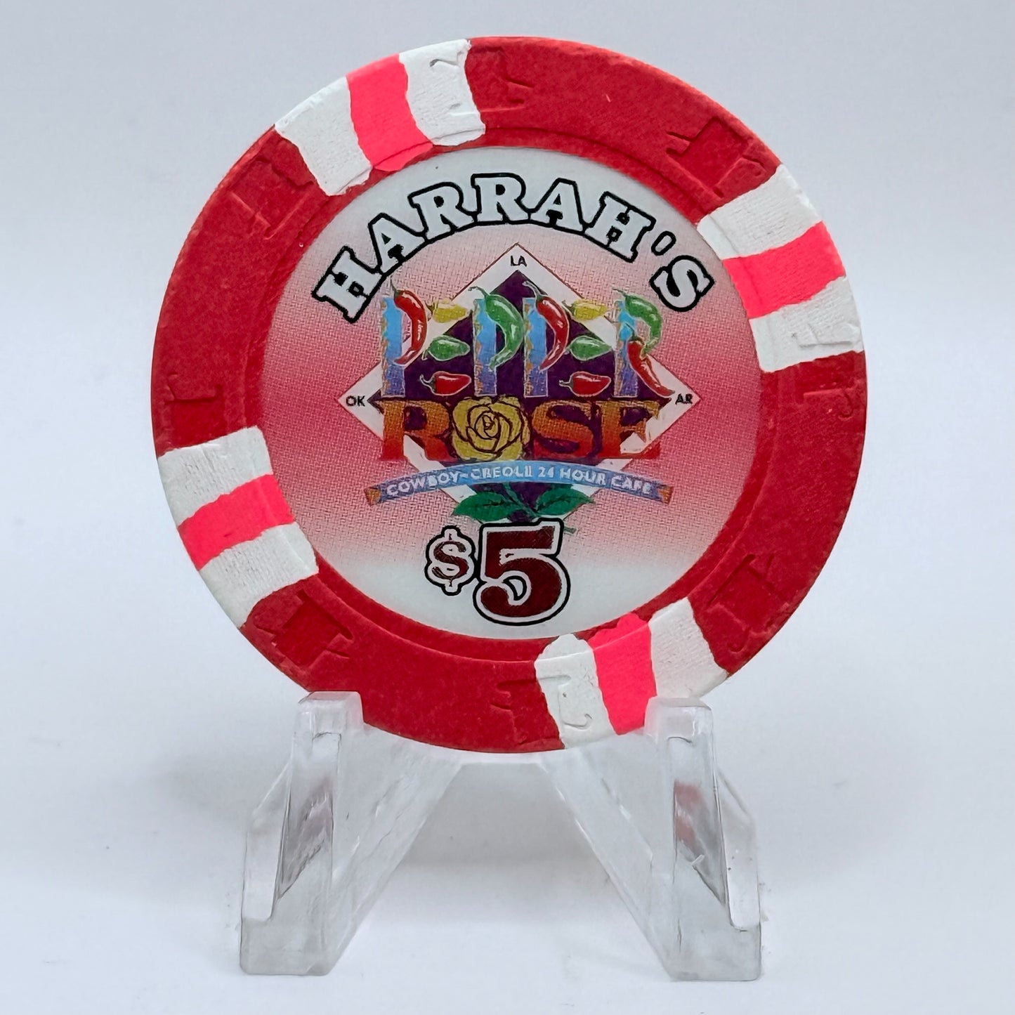 Harrah's - Shreveport Shreveport Louisiana 2001 $5 Casino Chip