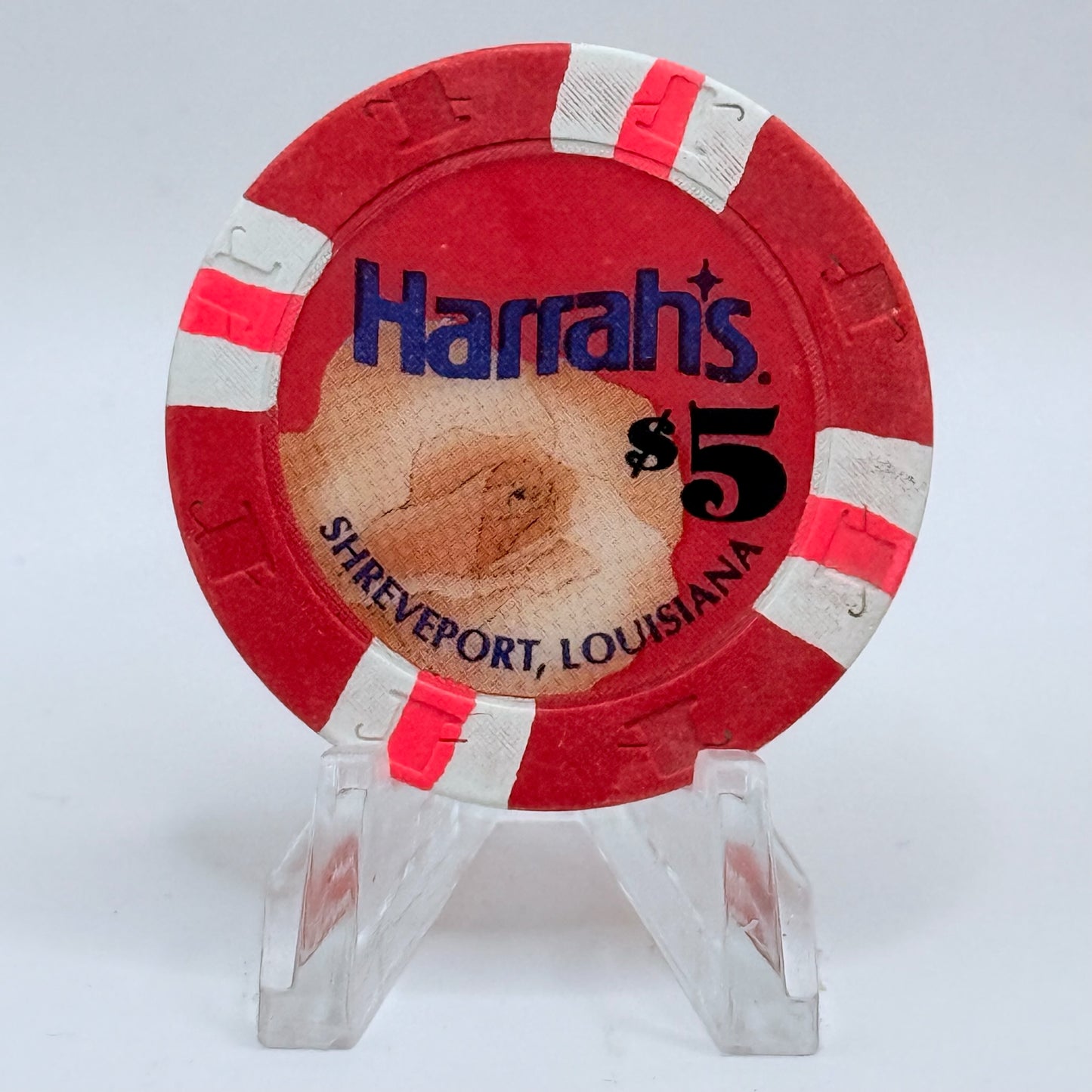 Harrah's - Shreveport Shreveport Louisiana $5 Casino Chip