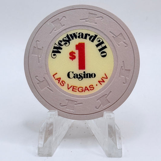 Westward Ho Las Vegas Nevada 1971 $1 Casino Chip N2306