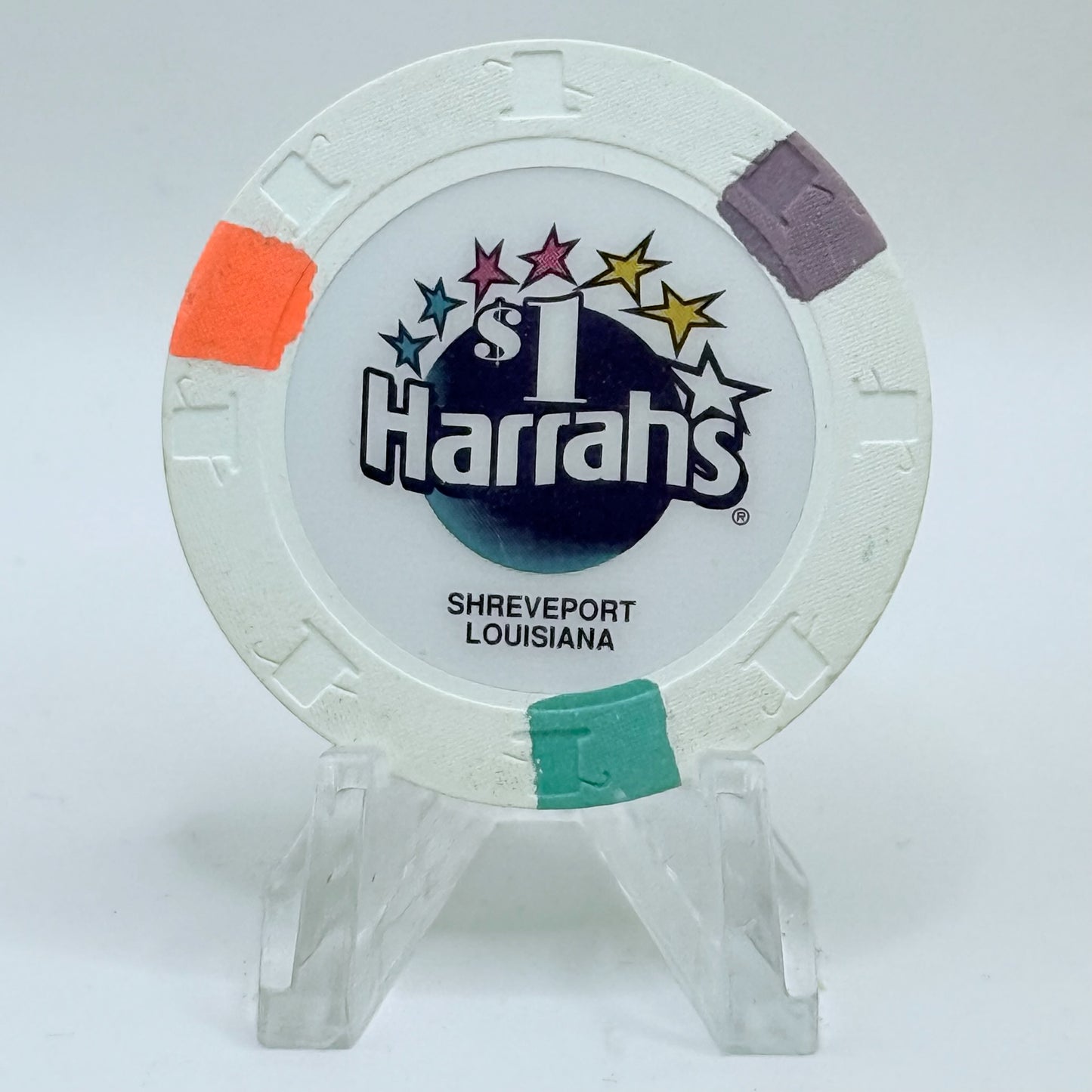 Harrah's - Shreveport Shreveport Louisiana 1997 $1 Casino Chip