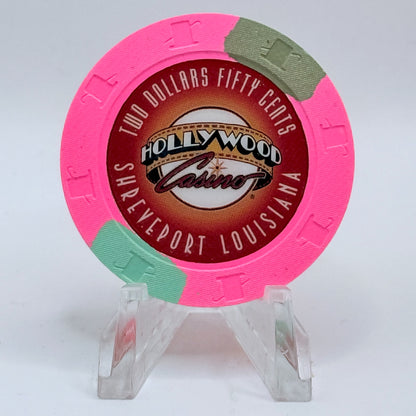 Hollywood - Shreveport Shreveport Louisiana $2.50 Casino Chip