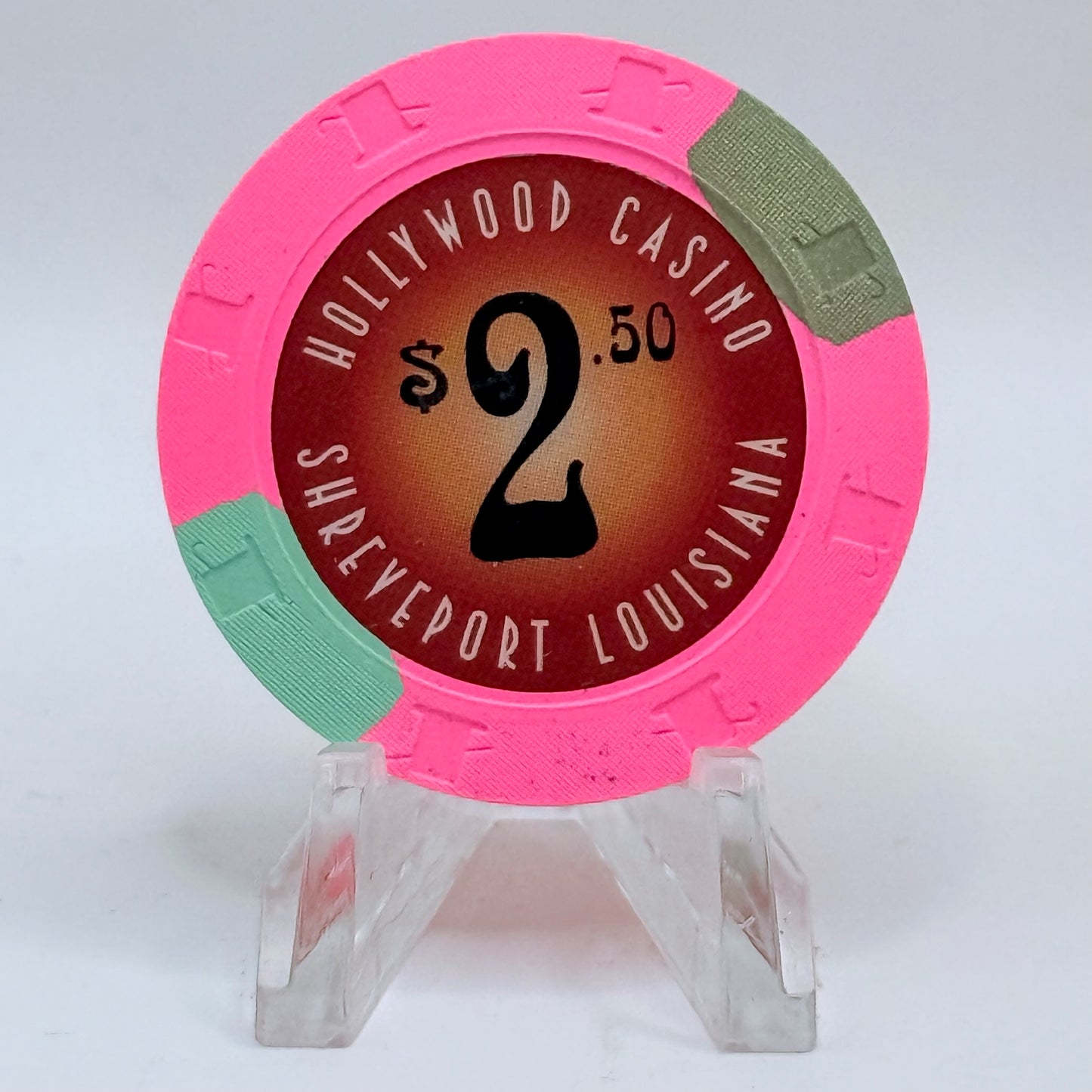 Hollywood - Shreveport Shreveport Louisiana $2.50 Casino Chip