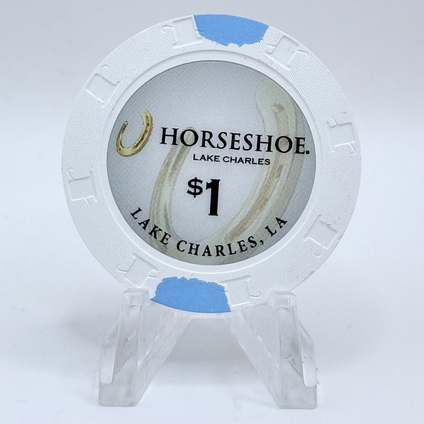 Horseshoe - Lake Charles Lake Charles Louisiana 2022 $1 Casino Chip