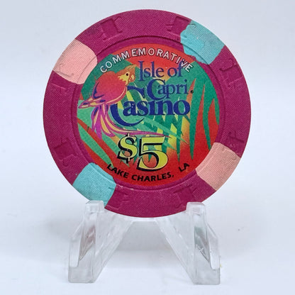 Isle of Capri - Lake Charles Lake Charles Louisiana LE $5 Casino Chip