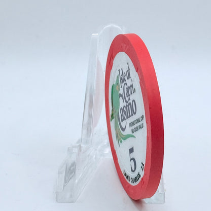 Isle of Capri - Lake Charles Lake Charles Louisiana $5 NCV Casino Chip