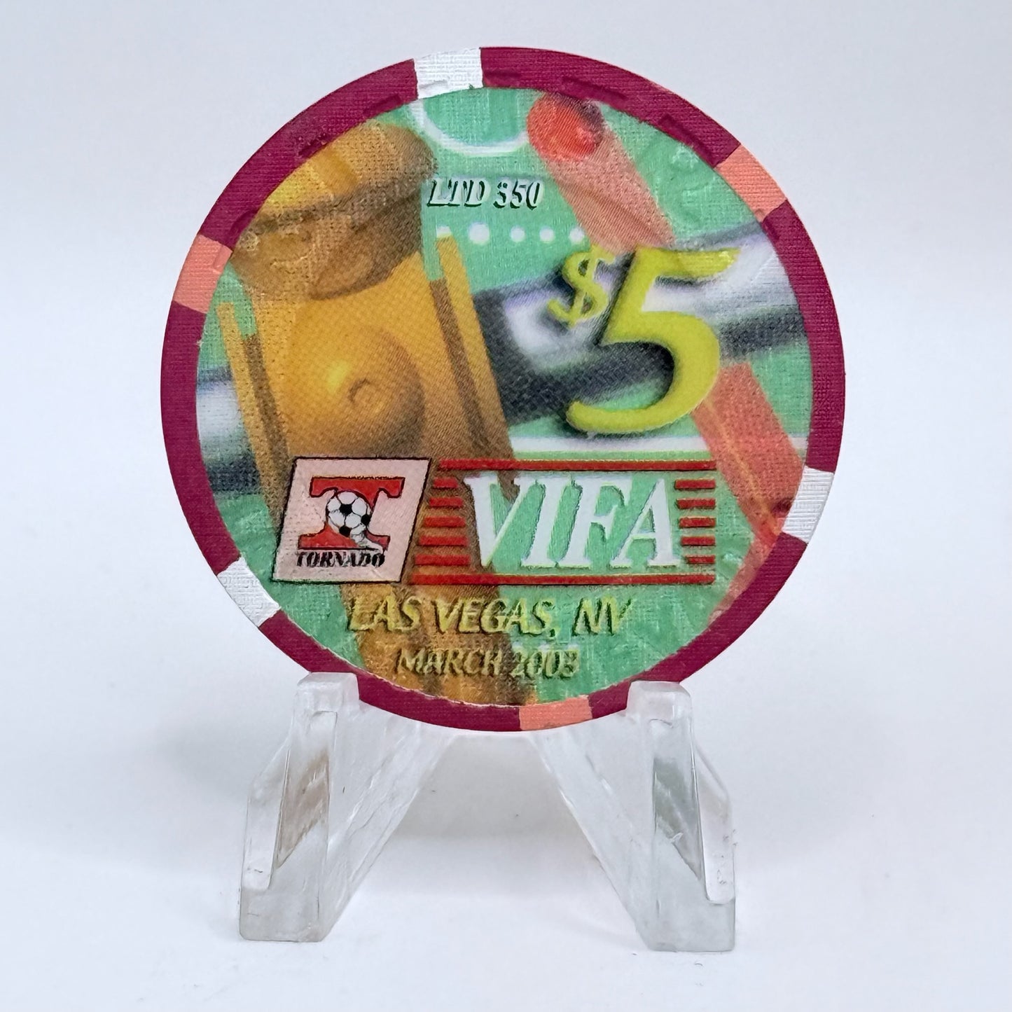 Riviera Las Vegas Nevada 2003 LE $5 Casino Chip E2397