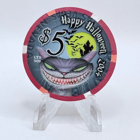 Riviera Las Vegas Nevada 2004 'Halloween' LE $5 Casino Chip E4047