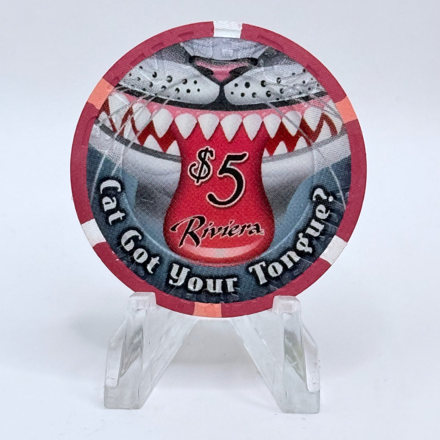 Riviera Las Vegas Nevada 2004 'Halloween' LE $5 Casino Chip E4047
