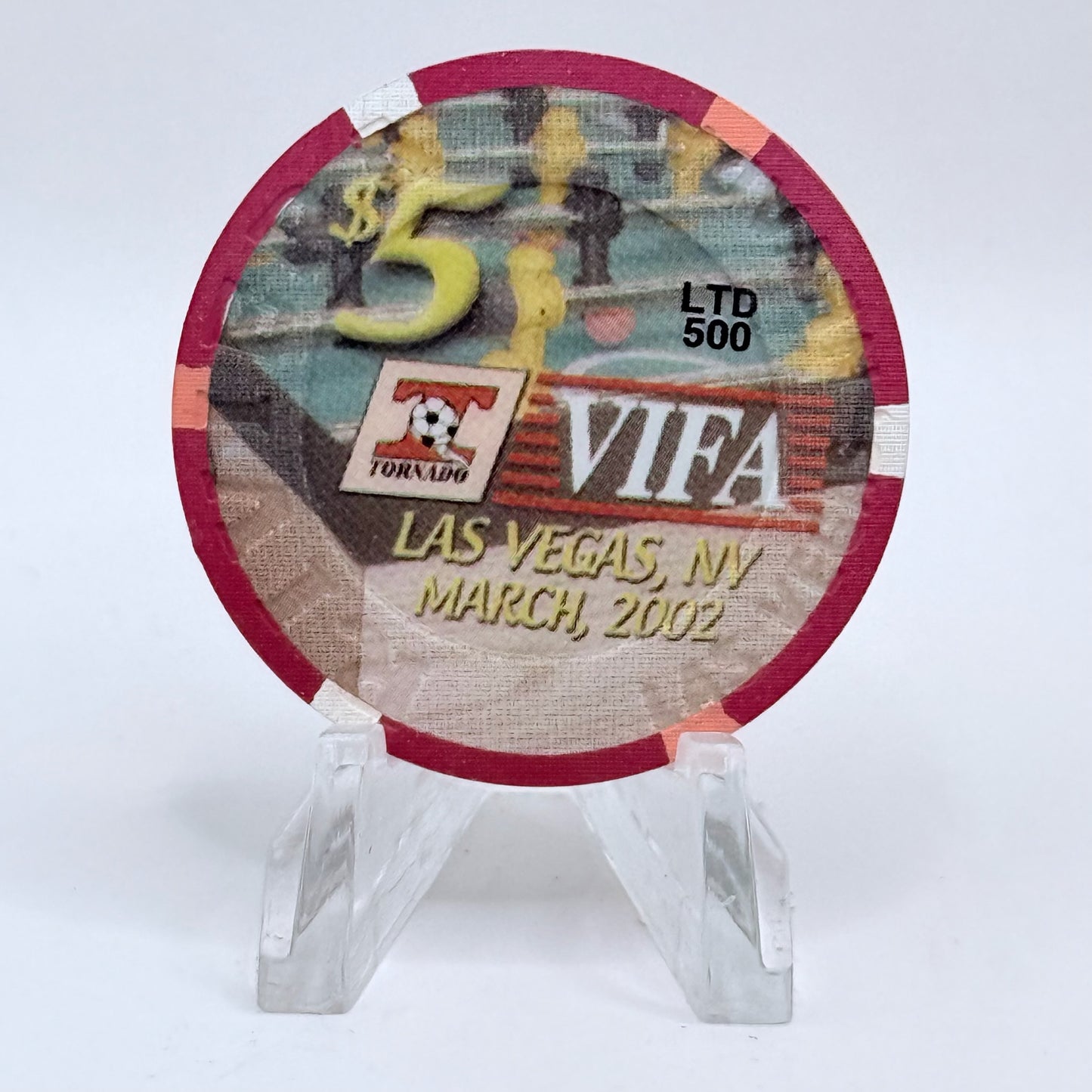 Riviera Las Vegas Nevada 2002 LE $5 Casino Chip V9652