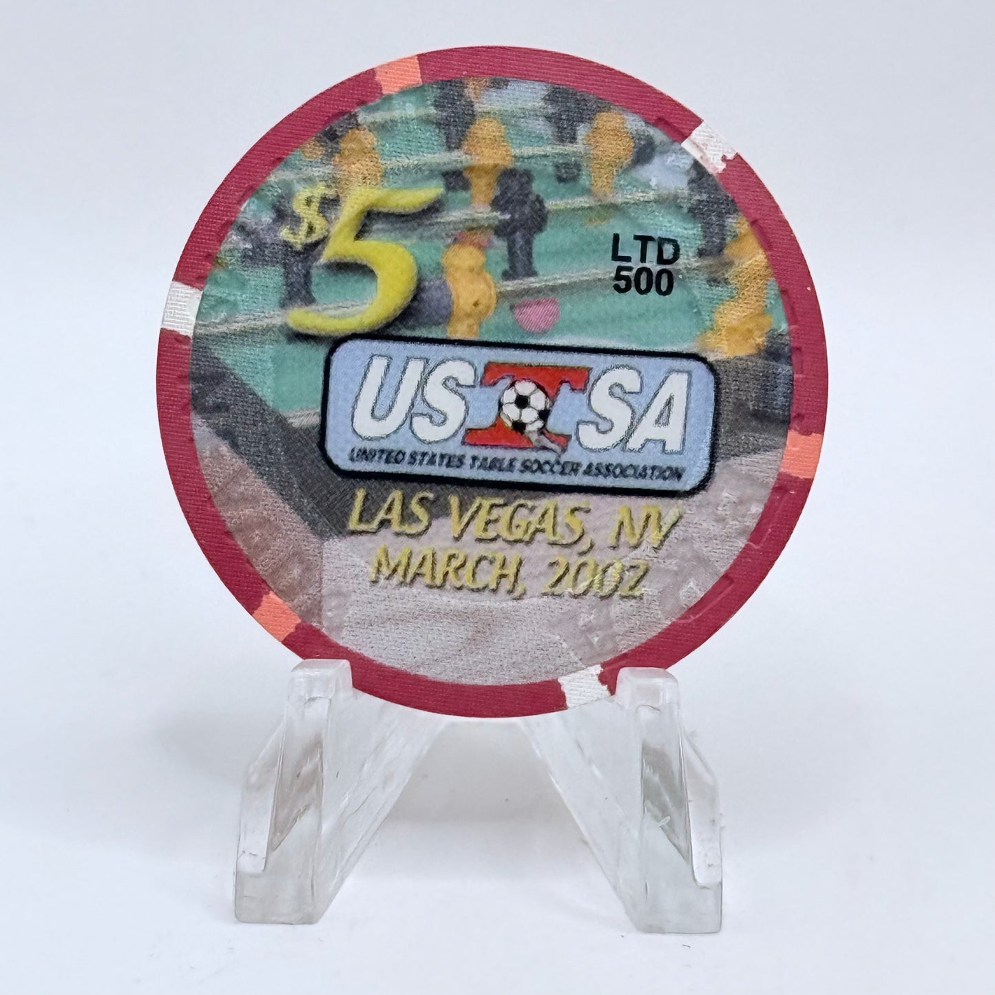 Riviera Las Vegas Nevada 2002 LE $5 Casino Chip V9652