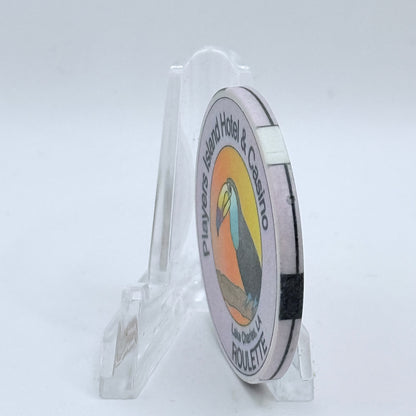 Players Island Lake Charles Louisiana Series 202 Roulette Casino Chip