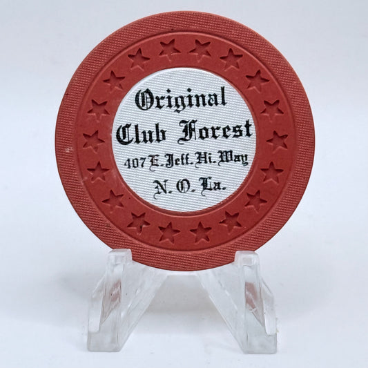 Club Forest (Original) New Orleans Louisiana Casino Chip