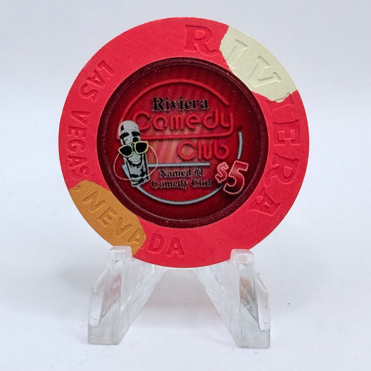 Riviera Las Vegas Nevada 2008 $5 Casino Chip E8333