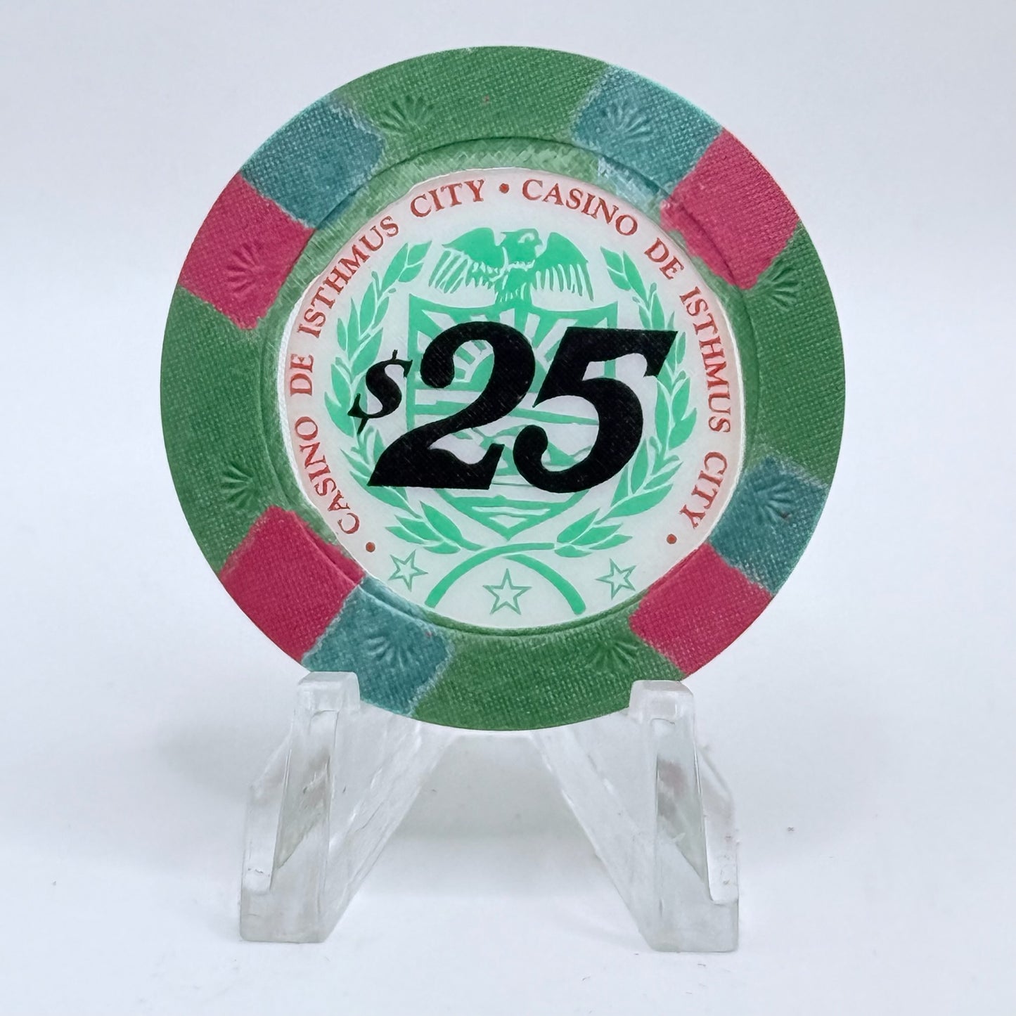 Casino de Isthmus City Isthmus City Advertising Chips $25 Fantasy Chips