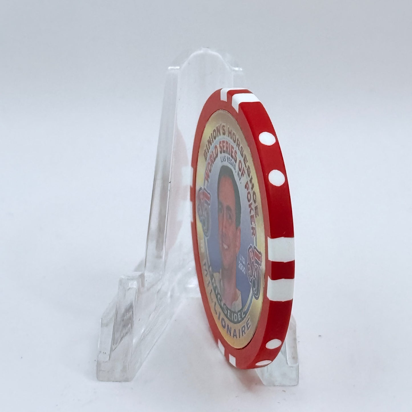 Horseshoe Club (Binion's) Las Vegas Nevada 2002 'Eric Siedel' Series 17 LE $5 Casino Chip V9094