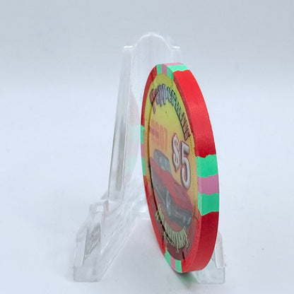 Peppermill Reno Nevada 2007 'Hot August Nights' LE $5 Casino Chip E6460