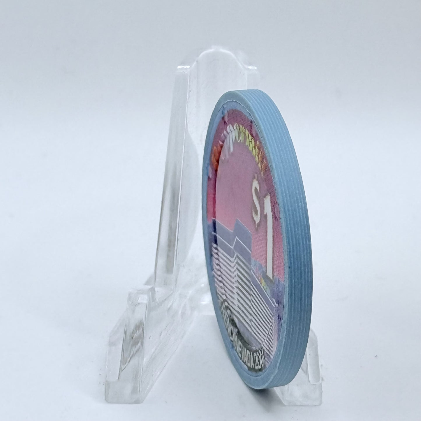 Peppermill Reno Nevada 2004 'Oceano' $1 Casino Chip E4082