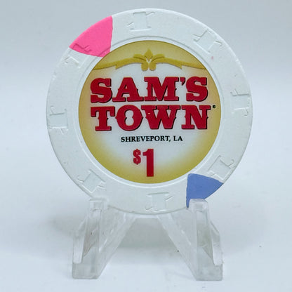 Sam's Town Shreveport Louisiana $1 Casino Chip