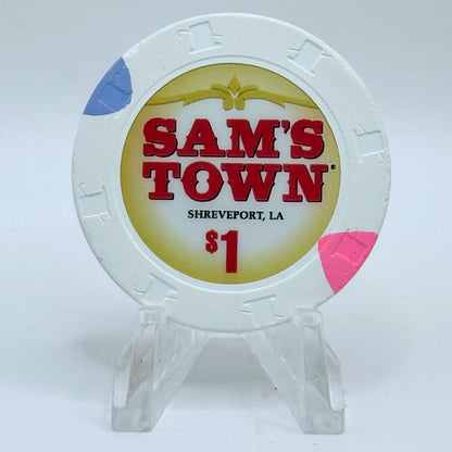 Sam's Town Shreveport Louisiana $1 Casino Chip