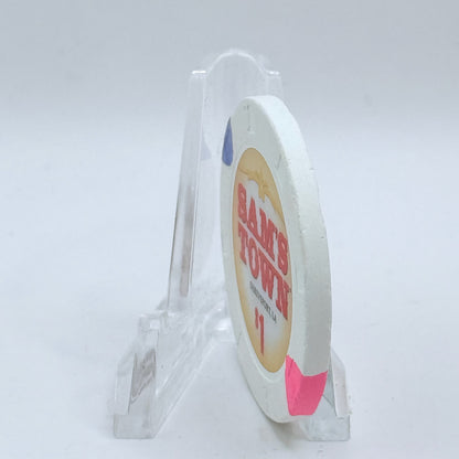 Sam's Town Shreveport Louisiana $1 Casino Chip