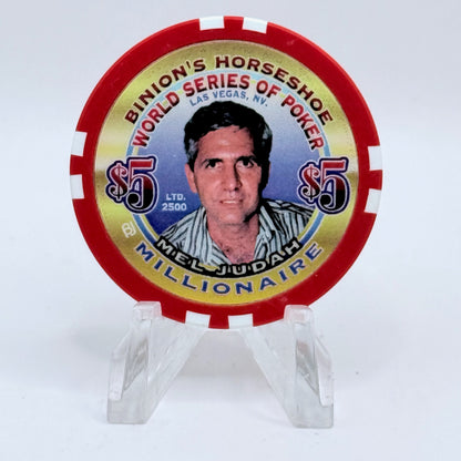 Horseshoe Club (Binion's) Las Vegas Nevada 2002 'Jay Heimowitz' Series 17 LE $5 Casino Chip V9086