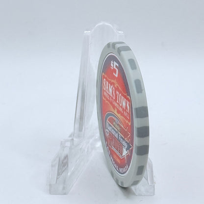 Sam's Town Las Vegas Nevada 2003 'National Finals Rodeo' LE $5 Casino Chip E2434