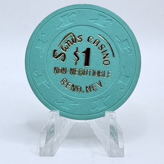 Sands Reno Nevada 1980s $1 NCV Casino Chip N2945