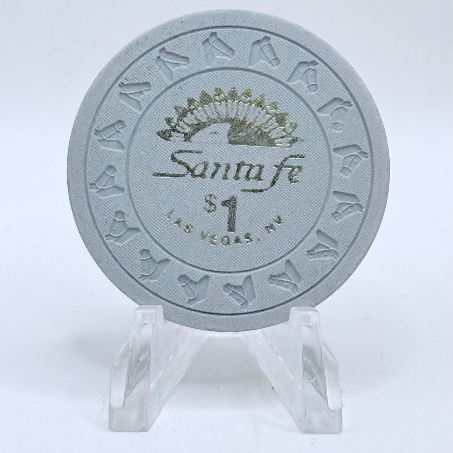 Santa Fe Las Vegas Nevada 1993 $1 Casino Chip N9061