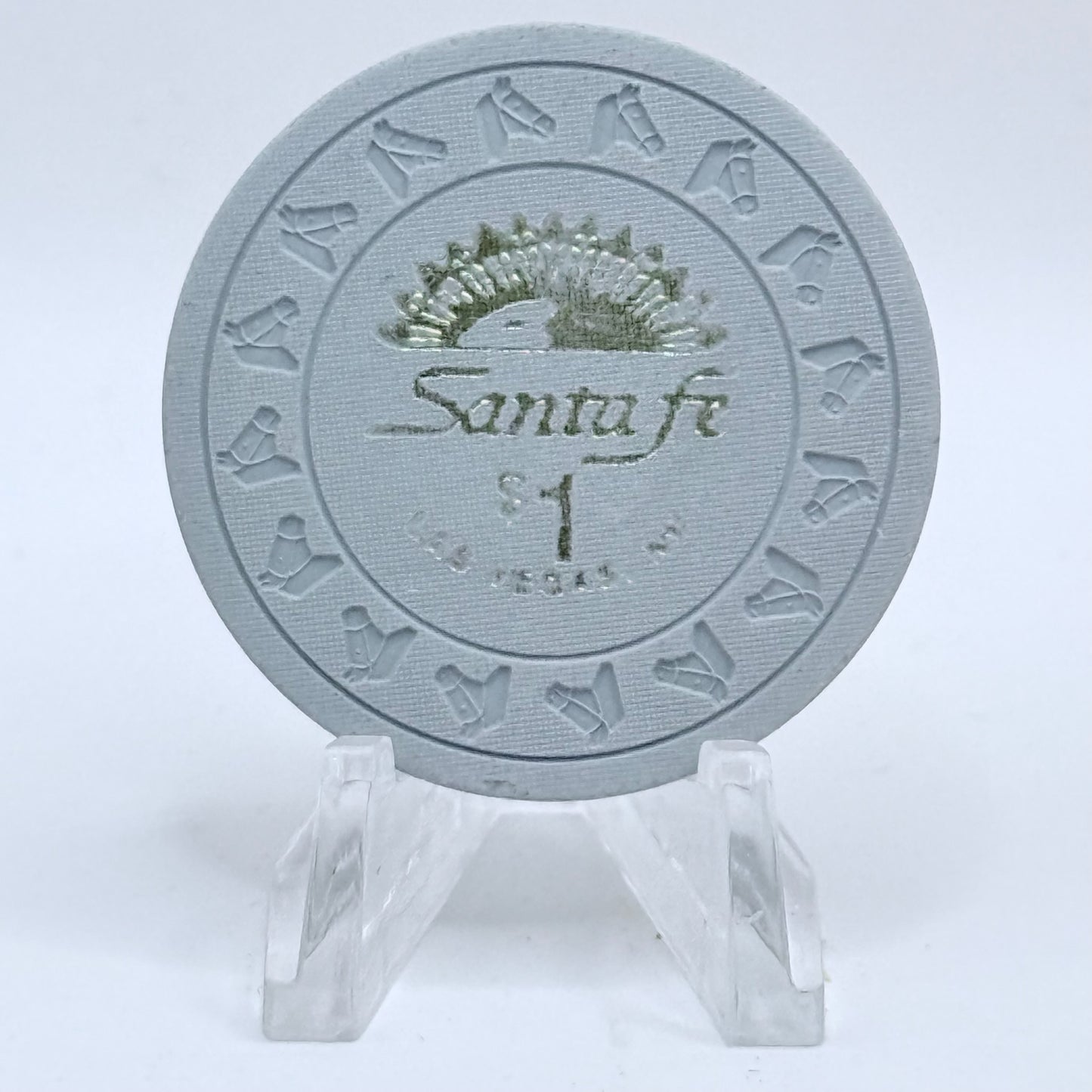 Santa Fe Las Vegas Nevada 1993 $1 Casino Chip N9061