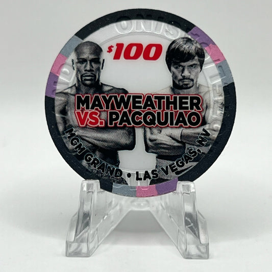 MGM Grand (Theme Hotel) Las Vegas Nevada 2015 LE $100 Casino Chip D1929