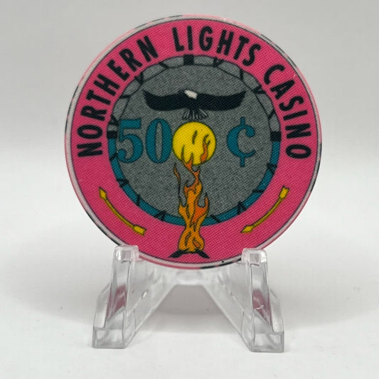 Northern Lights Casino Carter Wisconsin $0.50 Casino Chip