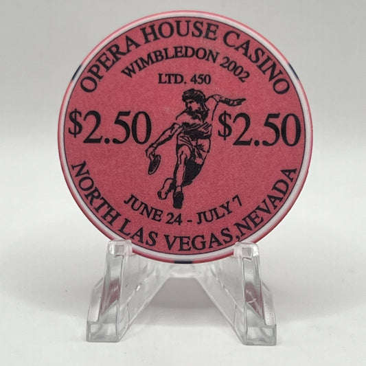 Opera House Casino N. Las Vegas Nevada 2002 LE $2.50 Casino Chip E1741