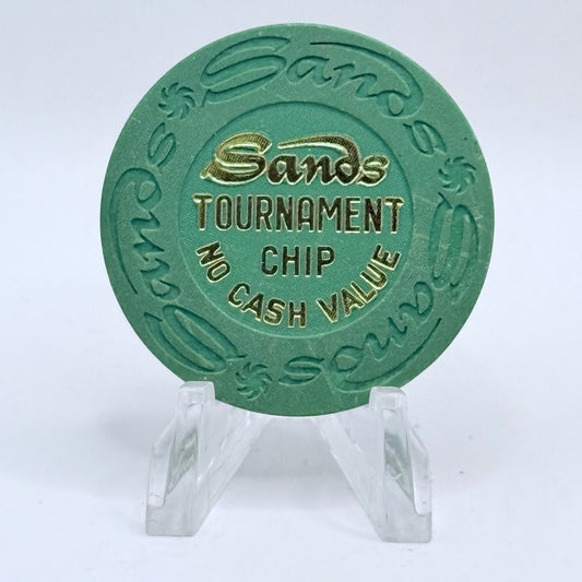 Sands Las Vegas Nevada 1980s Series 10 $25 NCV Casino Chip N9052