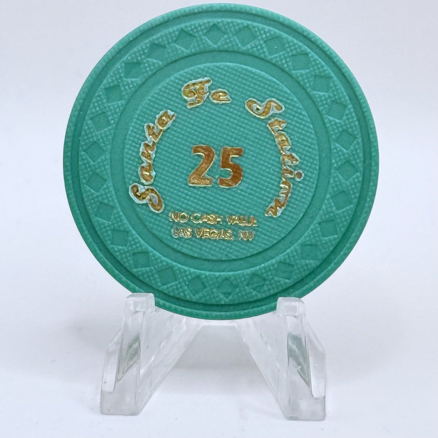 Santa Fe Station Las Vegas Nevada 2000s Series 3 $25 NCV Casino Chip