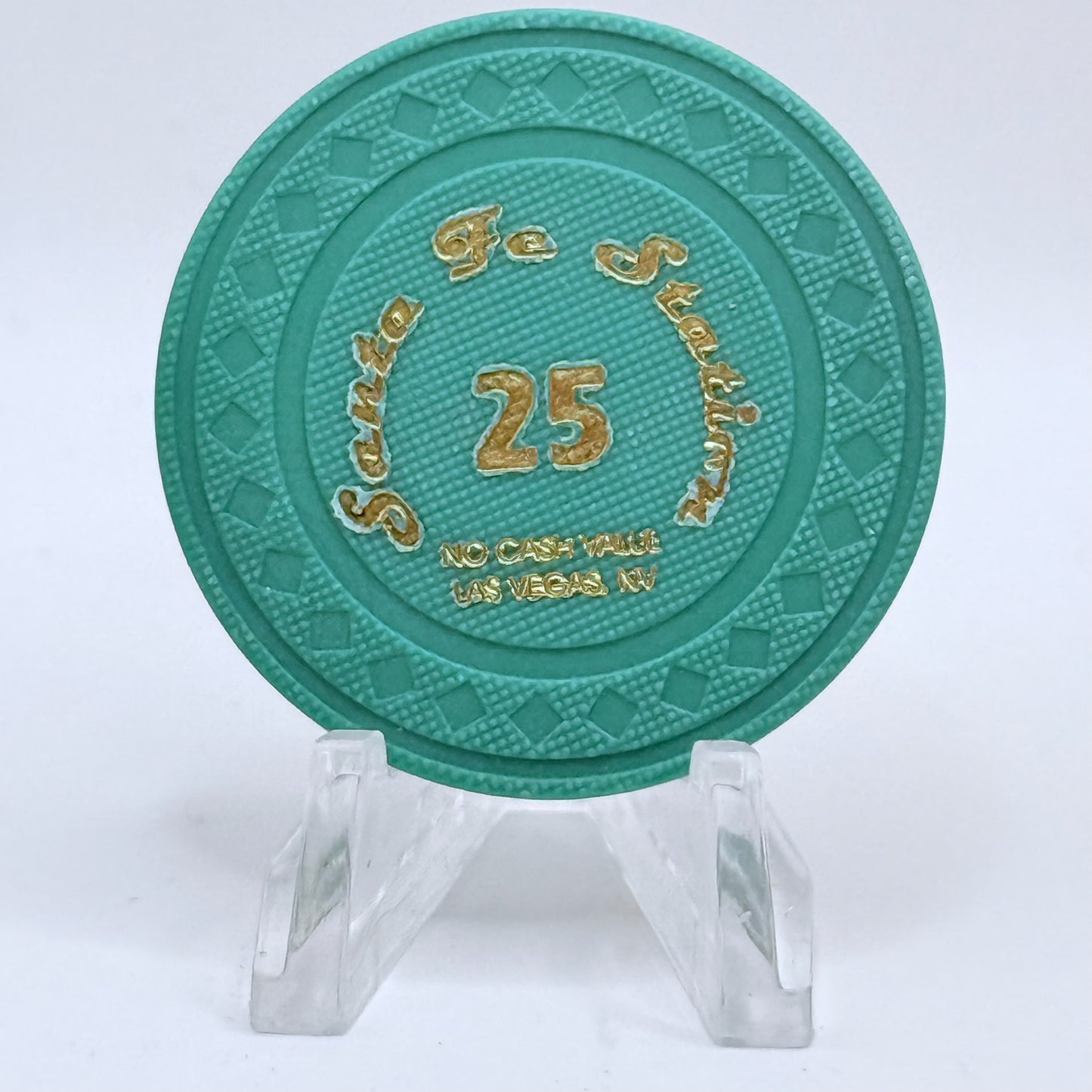 Santa Fe Station Las Vegas Nevada 2000s Series 3 $25 NCV Casino Chip