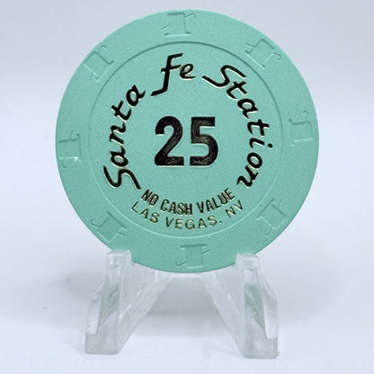 Santa Fe Station Las Vegas Nevada 2005 Series 5 $25 NCV Casino Chip E4354