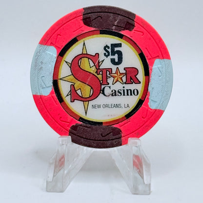 Star - New Orleans New Orleans Louisiana $5 Casino Chip