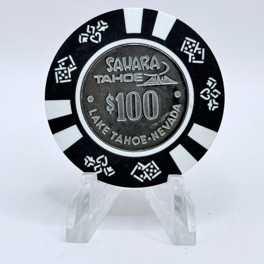 Sahara Tahoe Lake Tahoe Nevada 1990s LE $100 Imitation Chip N5513