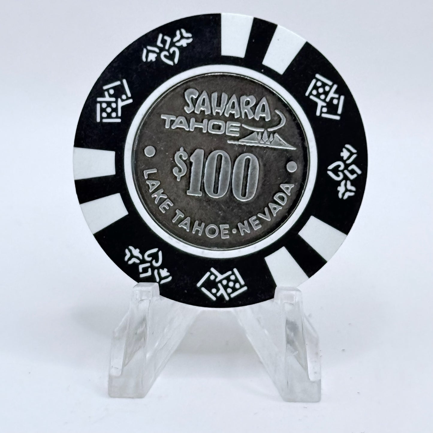 Sahara Tahoe Lake Tahoe Nevada 1990s LE $100 Imitation Chip N5513